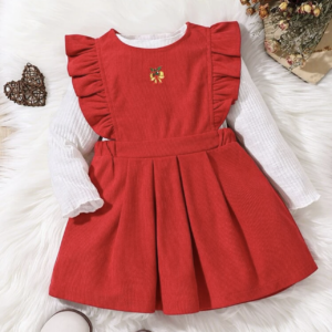 Overol vestido con buso
