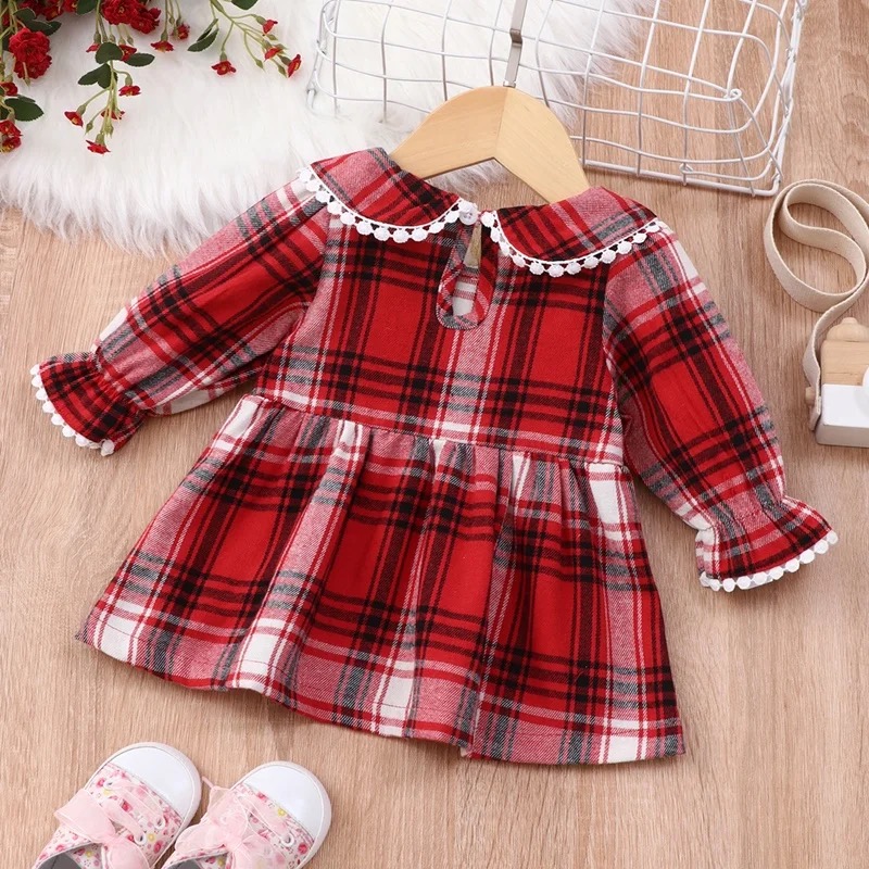Vestido a cuadros 2 en 1 - Imagen 4