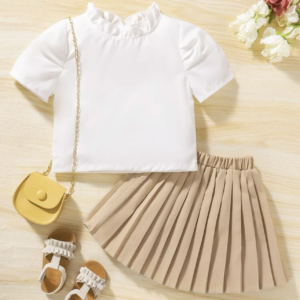 Outfit 2 piezas falda y blusa