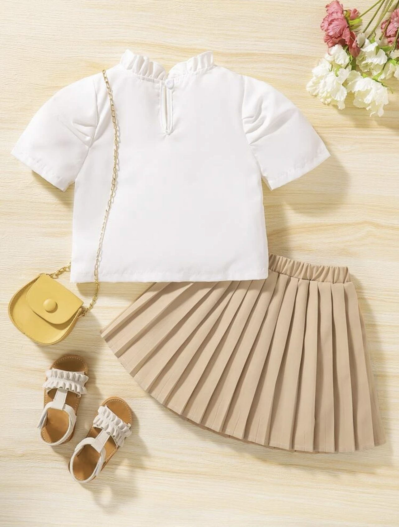 Outfit 2 piezas falda y blusa
