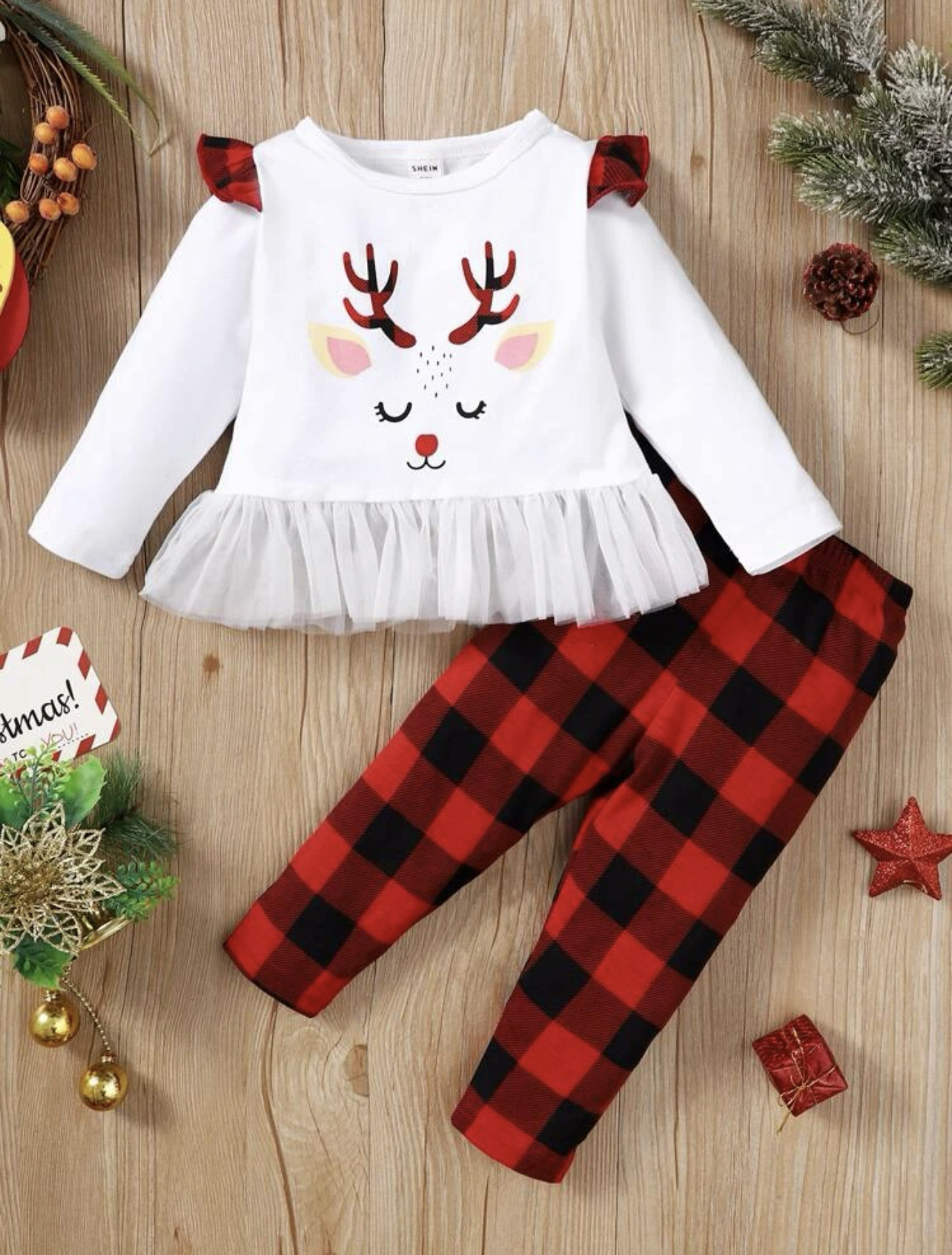 Pijama navideña 2 piezas