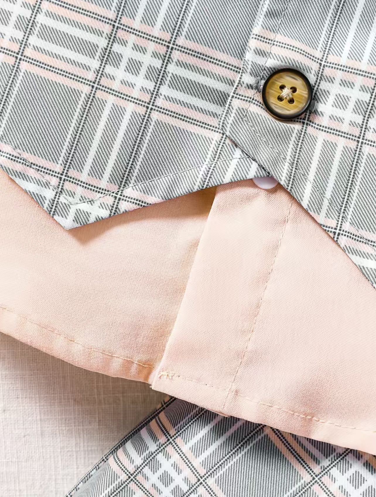 Conjunto camisa con tipo chaleco corbata y pantalón - Imagen 5