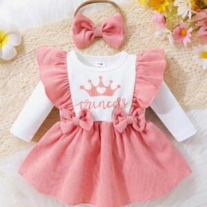 Romper vestido princess con cintillo