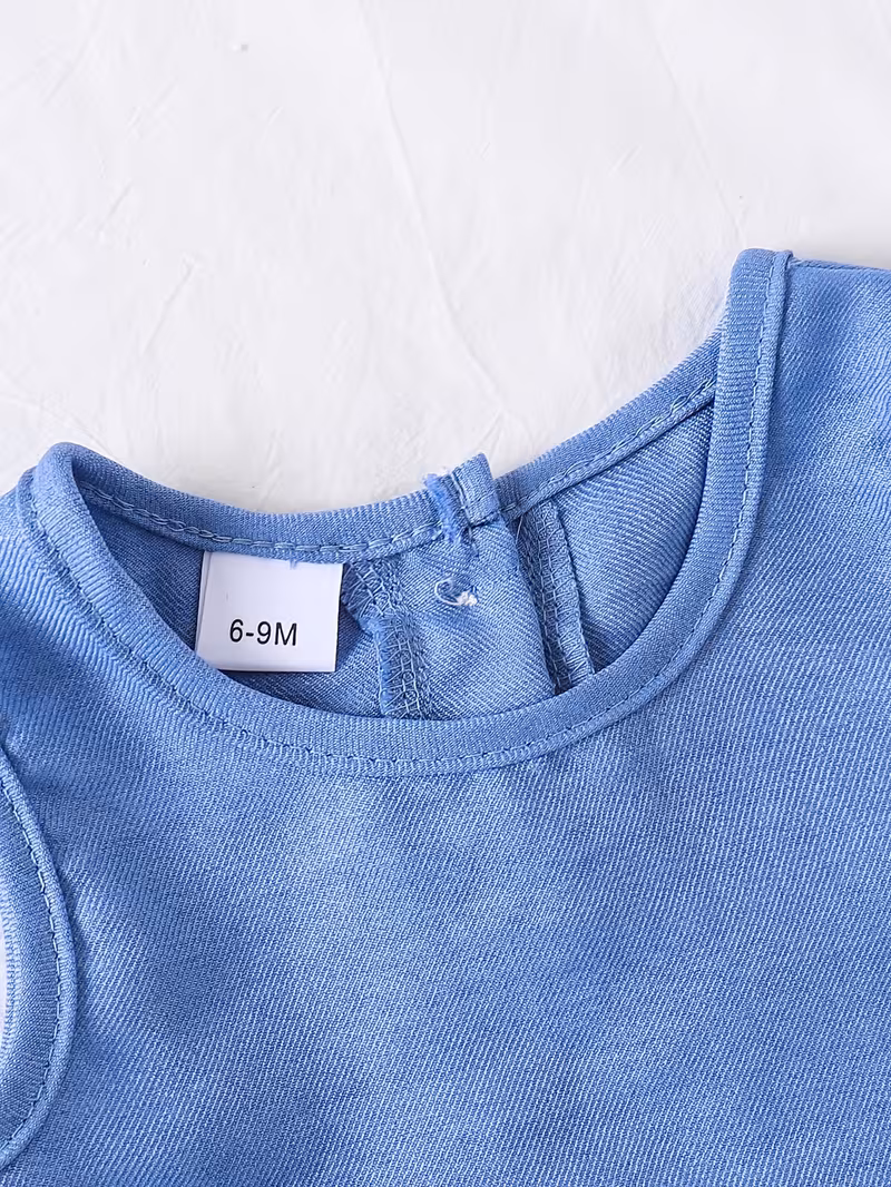 Conjunto 2 piezas cielo azul blusa y pantalón