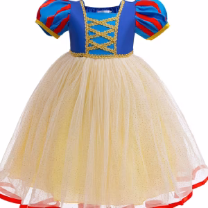 Vestido temático de blancanieves