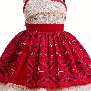 Vestido temático de moana